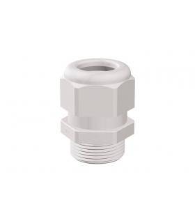 CABLE GLANDS PG 13.5 LIGHT GREY RAL 7035 WITH LOCKNUT INCLUDED - Image 1
