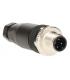 FIELD CABLE CONNECTOR MALE M12 4-PIN BS 8141-0 TURK