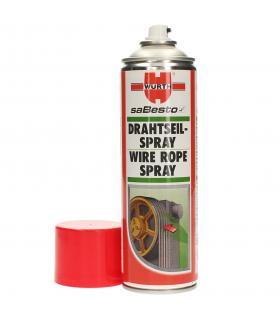 LUBRICANT WAX FOR WIRE CABLE / STEEL SPRAY 500ML 8931058 SABESTO WÜRTH