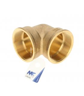 90º FEMALE-FEMALE ELBOW THREADED BRASS MT INCHES (Various Sizes)