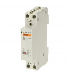 CONTACTEUR MODULAIRE MULTI9 CT 20A, 25A 250V 15959 MERLIN GERIN (OCCASION)