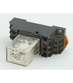 OCCASION OMRON MY4 RELAY 12VCV + SOCKET - sans emballage d’origine - Image 1