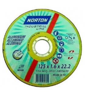 DISC CUT 125x1,6x22,23 ALUMINIUM NORTON - Image 1