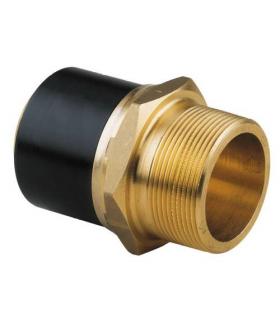 TRANSITION ADAPTER PPR/BRASS D.50mm-1" 1/2 THREAD MALE GF 720920710 - Image 1