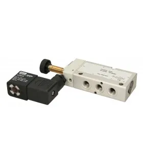Electroválvula pneumática de solenoide com bobine PA10312-0233 Parker Legris - Imagem original Endevor