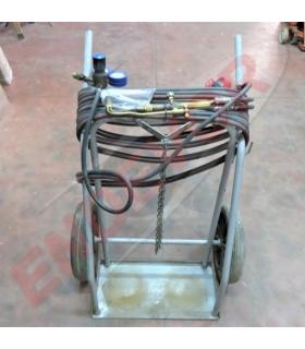 ACETYLENE OXYFUEL TROLLEY WITH MANOMETERS (SECOND HAND)