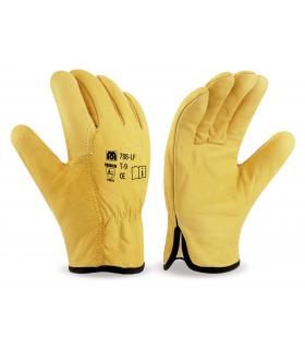 YELLOW BEEF DRIVER GLOVE T.9 788-LF MARCA - Image 1