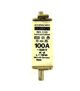 100 A FUSE, 500 V, INSULATED ANCHOR, BY BOGENSCHUTZ NH-C00 - Image 1