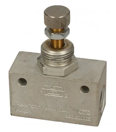 Valve de contrôle de débit unidirectionnel pneumatique 0821200005 Rexroth - Image originale Endevor