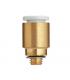 STRAIGHT BRASS MALE TUBE TO THREAD ADAPTER SMC KQ2S04-M5A KQ2S04-M5A SMC - Image 1