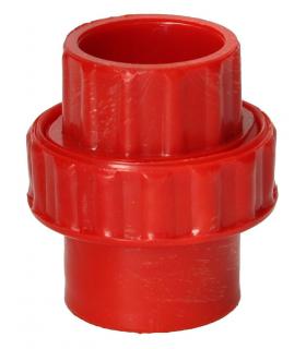 THREADED LINK Ø25MM ABS RED COLOR ABS003