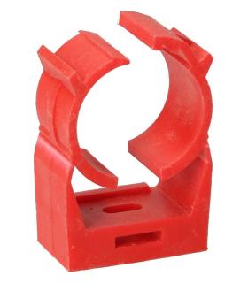 PIPE CLAMP Ø25MM ABS RED COLOR ABS004 - Image 1