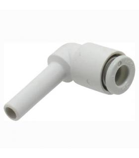 QUICK SPLICE ELBOW FITTING TUBE TO TUBE SMC KQ2L06-99A Connection INSTANT COLOR WHITE - ELBOW PLUG-TUBE KQ2L06-99A S
