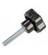 LOBED KNOB WITH MALE THREAD M10X50 UTILNORM - Image 1