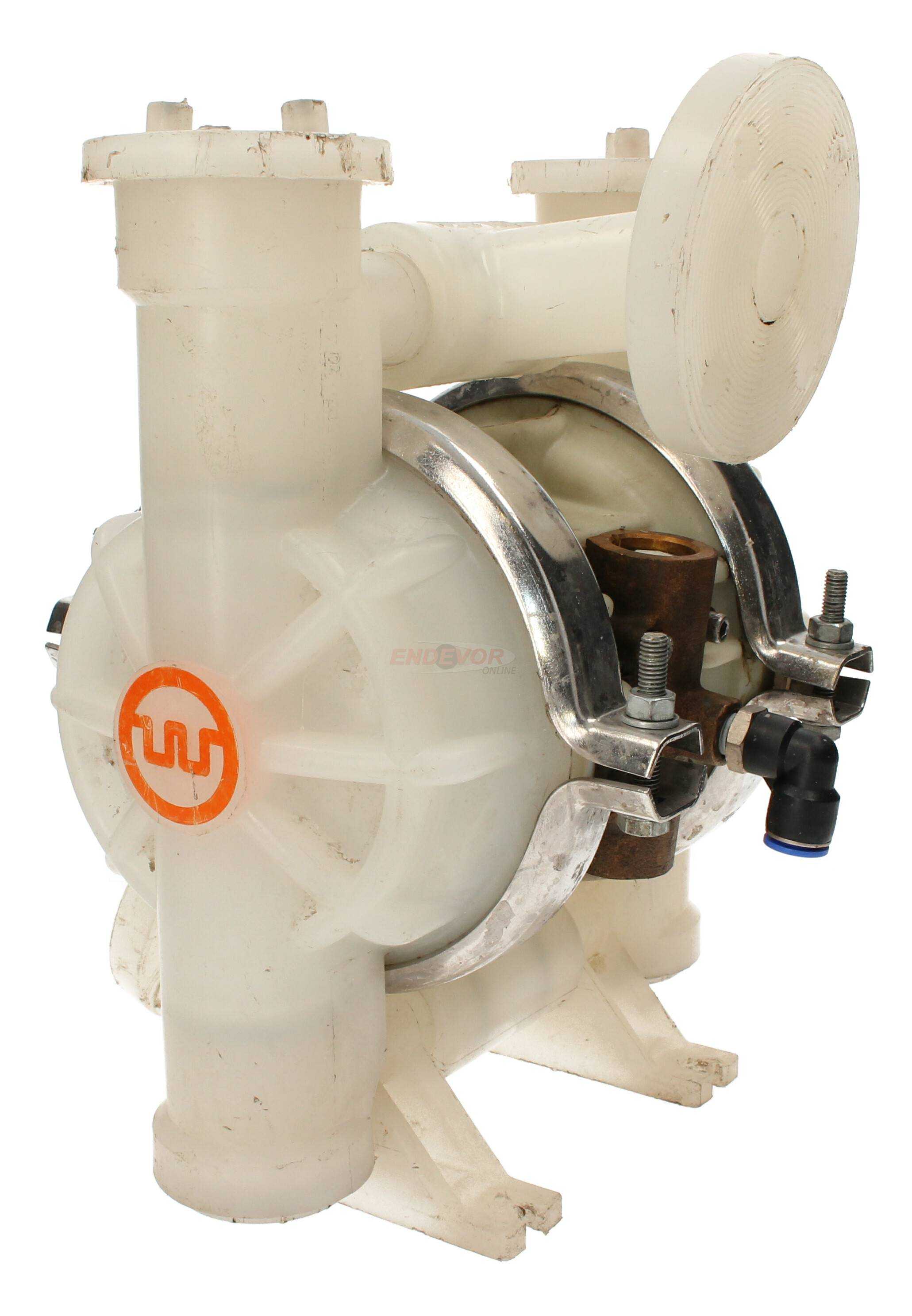 POLYPROPYLENE MEMBRANE PUMP T2-A2K-1INCHES- WILDEN (USED REVISED) / P2/PKPPP/TEU/TF/PTV/0404