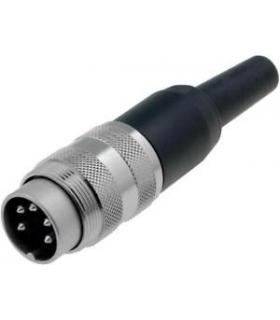 MALE CONNECTOR 5 CONTACTS T3360-001 AMPHENOL - Image 1