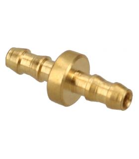STRAIGHT BRASS CONNECTOR FOR Ø3 hoses E-PGV-3-MS-B 10010020 - Image 1