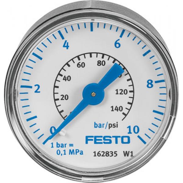 701611 FESTO Manometer MAE-MS6-10-BAR-RG 0-10 bar 