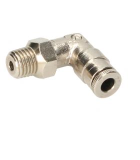 ADJUSTABLE AIR ELBOW FITTING D4 R1/8 - Image 1