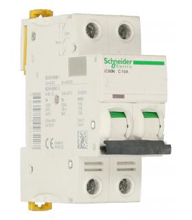 MAGNETOTHERMIC SCHNEIDER IC60N C 10A 2P A9F79210 (EXHIBITION MATERIAL) - Image 1