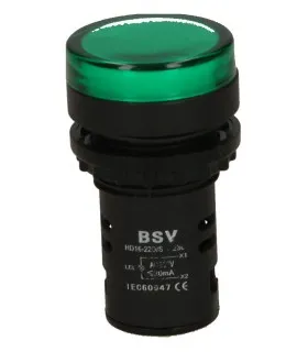 Green indicator pilot light 230V HD16-22-D/S-V BSV - Original Endevor image
