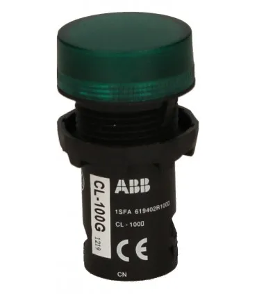 Green pilot light CL-100G 1SFA619402R1000 ABB - Original Endevor image