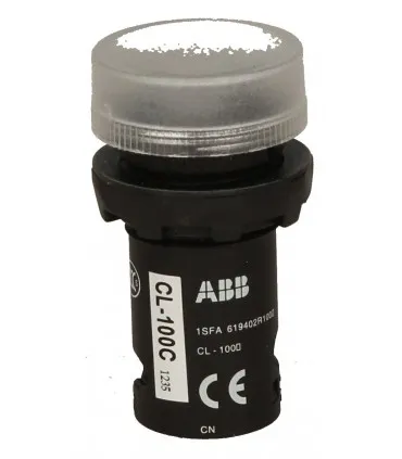 Luz piloto transparente CL-100G 1SFA619402R1000 ABB - Imagem original Endevor