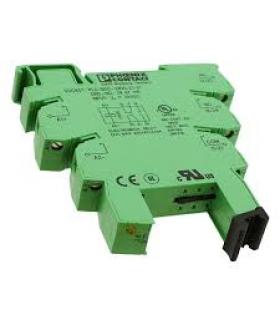 GENERAL PURPOSE RELAY INTERFACE MODULE, PHOENIX CONTACT 24V DC 2966016 WITH MOUNTED RELAY - Image 1