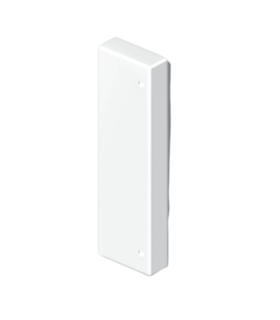 WHITE UNEX END COVER IN U24X 933 SERIES