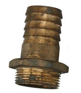 STRAIGHT BRASS SPIKE JUNCTION FOR HOSE WITH MALE THREAD (USED)