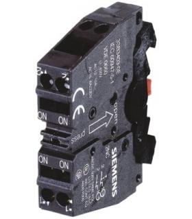 CONTACT BLOCK SIEMENS 3SB3403-0. , TERMINAL CONNECTION BY UP-TO-BACK FOR FRONT PANEL