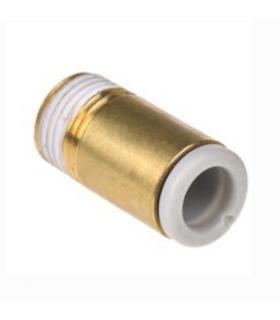 MALE PIPE-THREAD ADAPTER KQ2S06-01AS; KQ2S08-01AS; KQ2S08-02AS SMC BRASS RECTUM