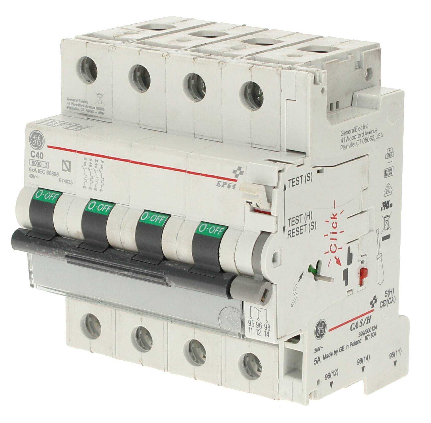 EB62C40 674070 GENERAL ELECTRIC Interruptor magnetotermico..